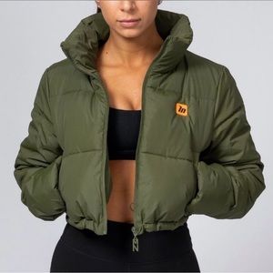 Cropped Puffer Jacket